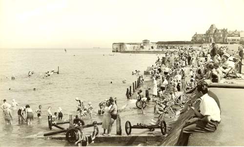High tide in the 1950's 
