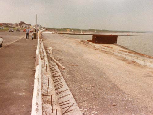 New sea wall 1980's