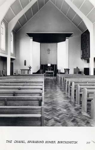 Inside Chapel 1962