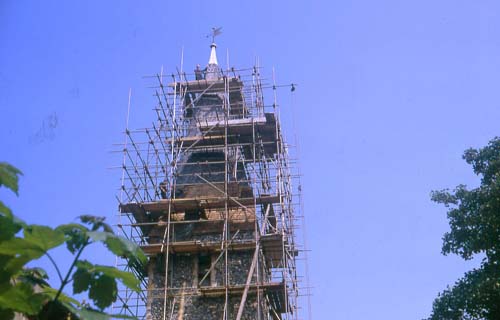 1968 spire re-shingling