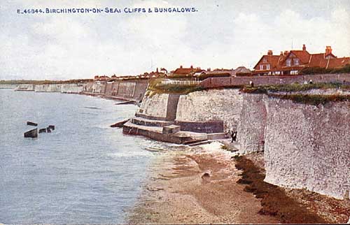 Cliff and Bungalows 1920's