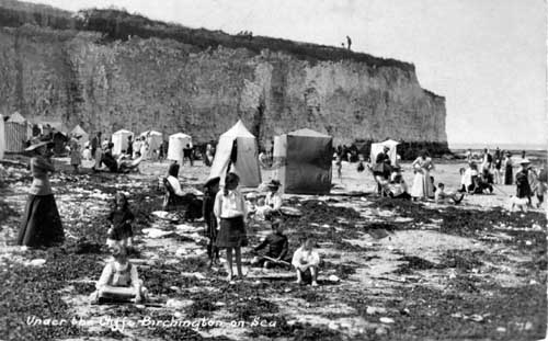 Beach under the Cliffs c.1912