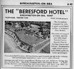 Beresford Advert c1958