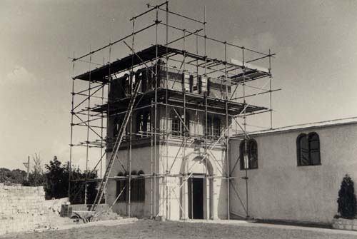 Tower under construction 1960