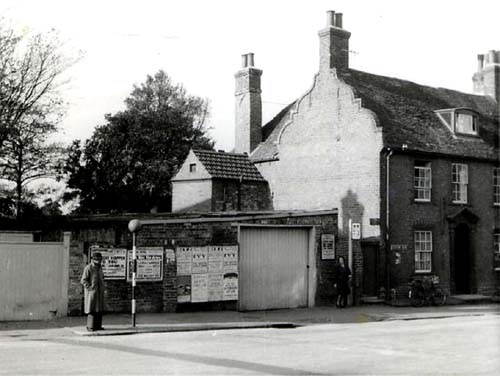 Left of Laburnham House c.1950